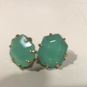 SOLD Mint Kendra Scott Studs